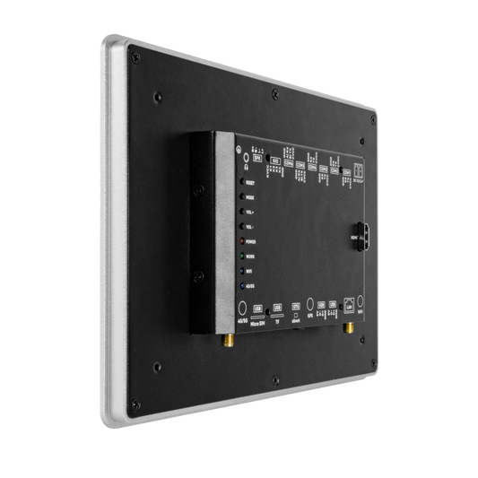 10.1" inch A133P All in One HMI Android Panel PC, ControlHUB Series, IPS LCD, AL Frame