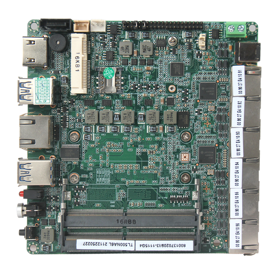 PIESIA TL500NA6L Tiger Lake-U Series NANO INDUSTRIAL MINI PC & ITX BOARDS