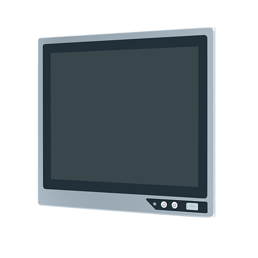 13.3" inch Industrial Flat Panel PC Windows J1900 4GB DDR3 64GB All In One PC with Capacitive Touch – Mount Type J - Front Power Switch - Front