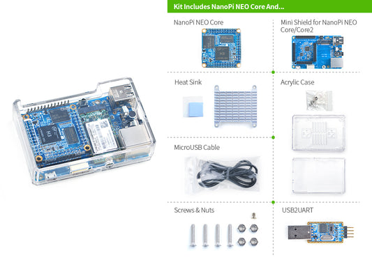 NEO Core Starter Kit - 512 MB RAM