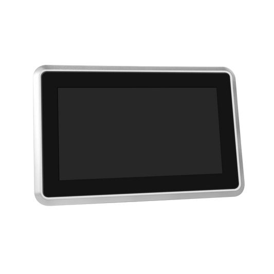 7" inch RK3568 2x INT SPK All in One HMI Android Panel PC, ControlHUB Series, IPS LCD, ABS Larger Frame