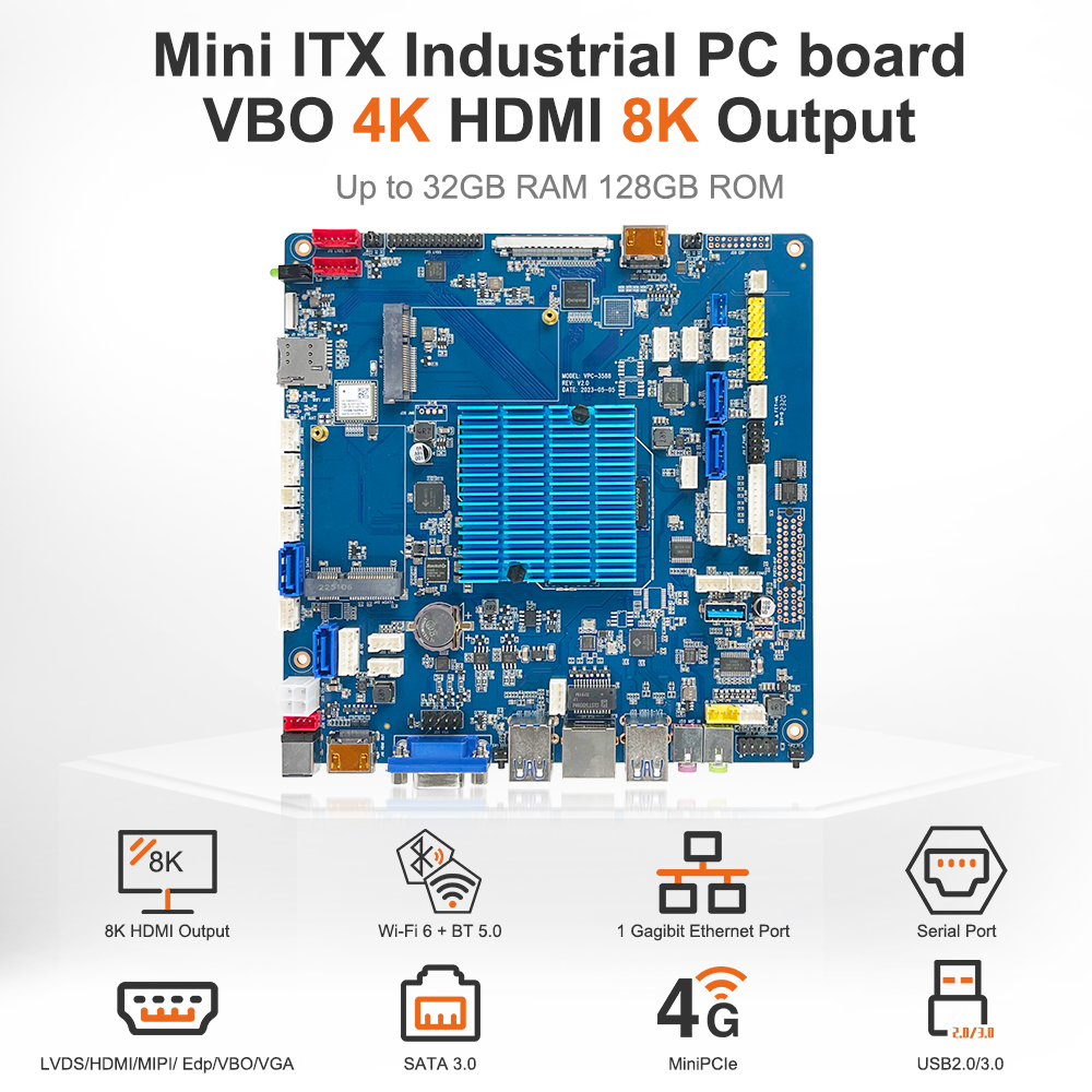 Liontron VPC-3588 Mini ITX Industrial PC Motherboard