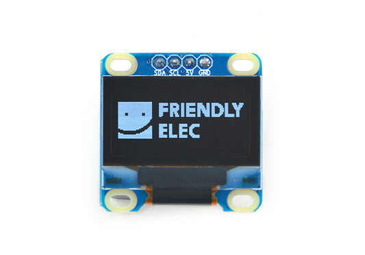 Friendly Elec Oled White Display Module 0.96inch I2C 128x64 2