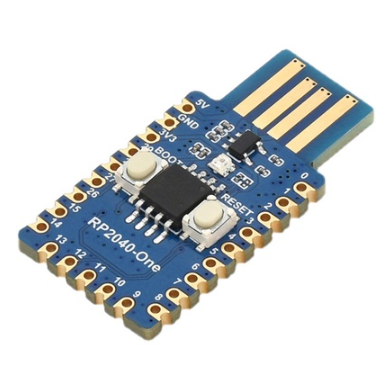 Raspberry Pi RP2040 Microcontroller Development Board RP2040-One Dual-core Processor Python/C Motherboard