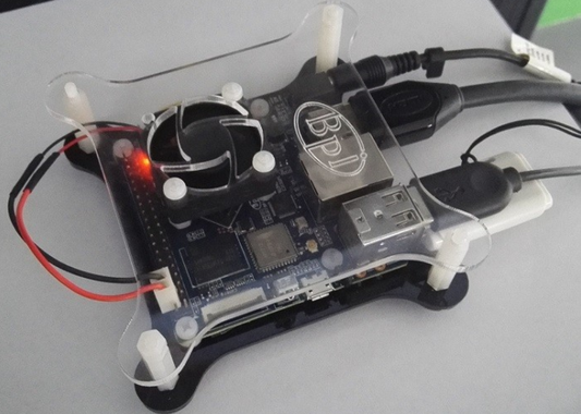 BPI-M2+ Arcylic Box With Fan