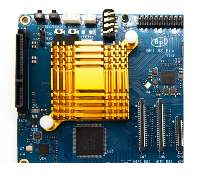 Aluminum Heat Sink For R2 PRO/F2P (size:37x37x10mm)