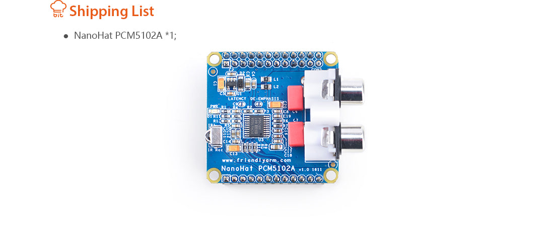 NanoHat PCM5102A