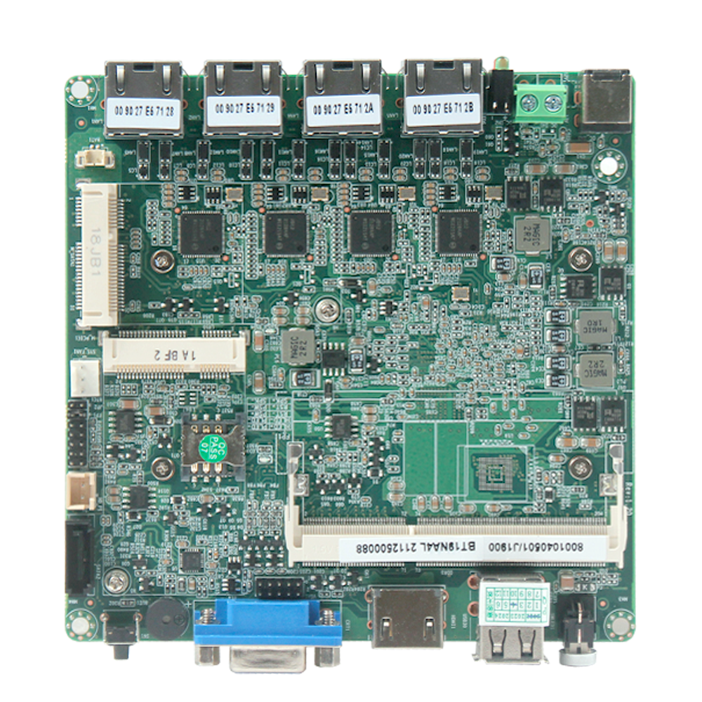 PIESIA BT19NA J1900 CPU NANO INDUSTRIAL MINI PC & ITX BOARDS