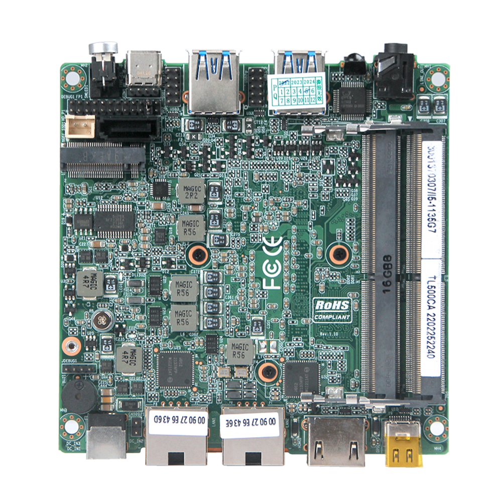 PIESIA TL500CA Tiger Lake-U Series NUC INDUSTRIAL MINI PC & ITX BOARDS