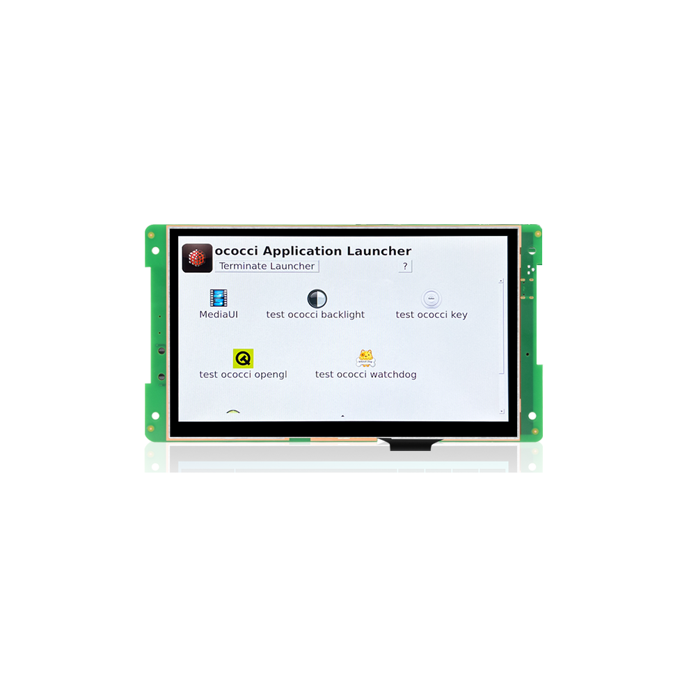 OpenHUB IPS Open Frame 7" inch IPS All in One HMI Android Panel PC A133P 1G RAM 8G ROM GPIO 2COM RS232 Configurable TTL RS485 Optional Relay