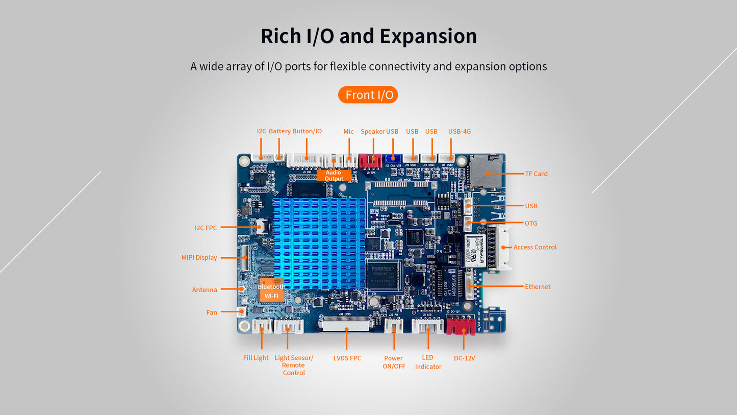 LIONTRON F4 Smart Face Recognition Access Control Board