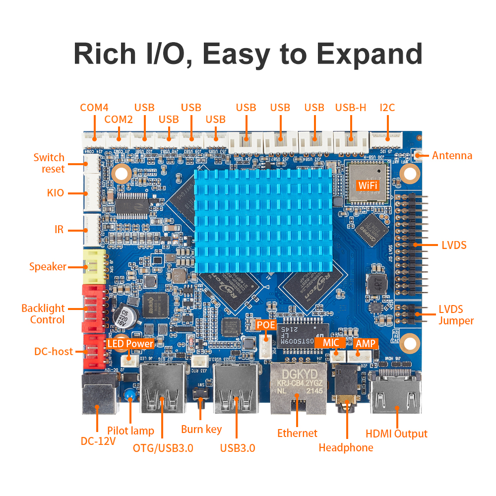 LIONTRON H-3399 Smart HMI Motherboard