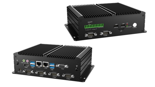 Darveen MBC-2300 Intel Core I7 Fanless Industrial Embedded Box Computer