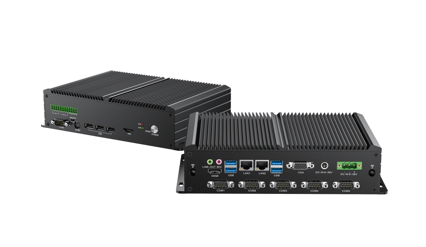Darveen MBC-2500 Intel Core I7 Fanless Industrial Embedded Box Computer