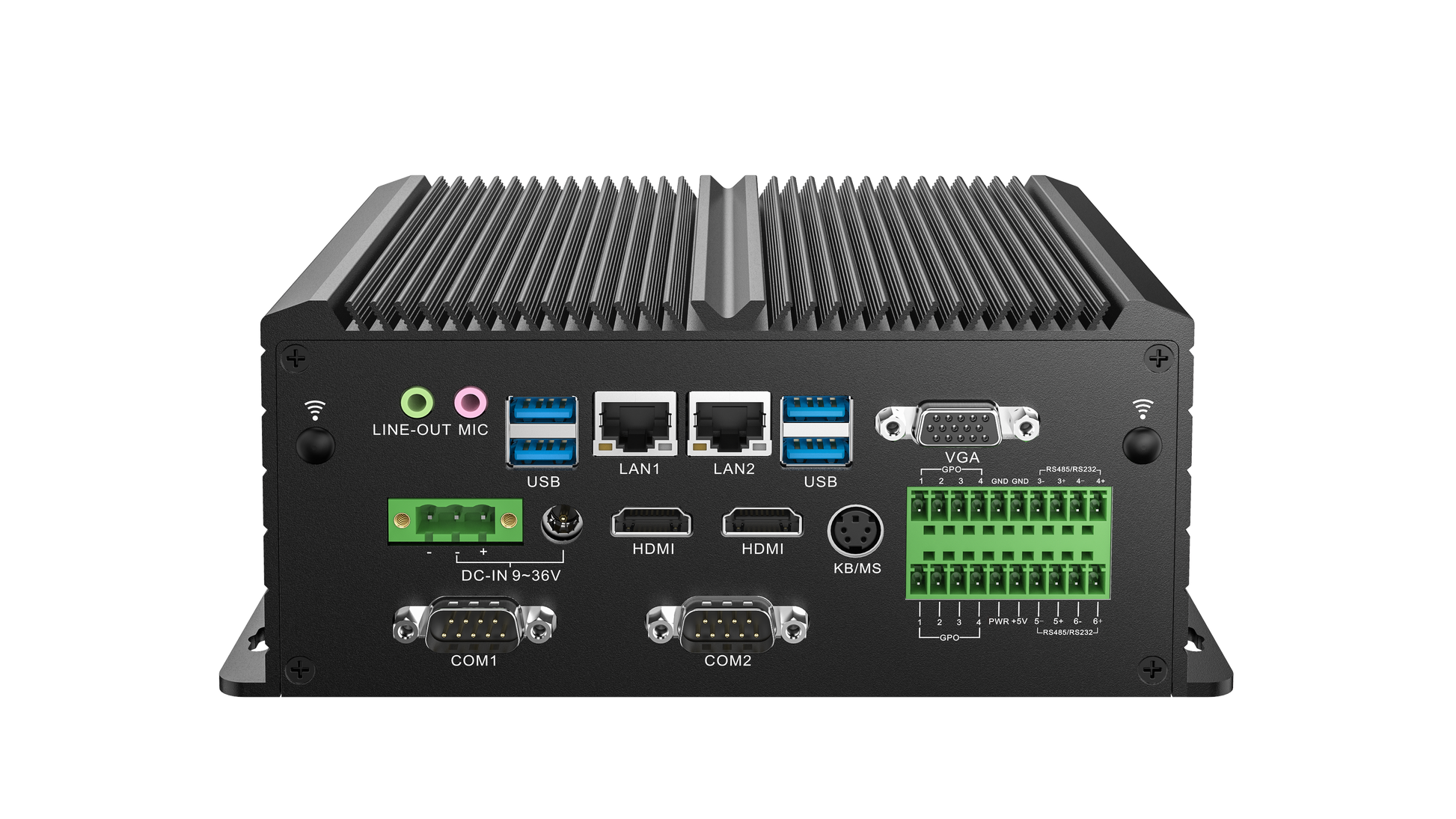 Darveen MBC-3200 Intel Core I7 Fanless Industrial Embedded Box Computer