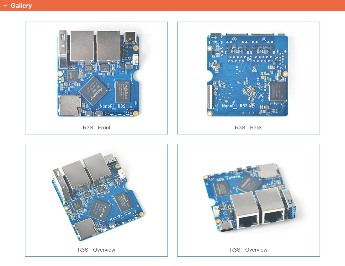 Friendly Elec NanoPi R3S Single Board Computer