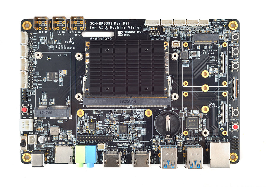 SOM-RK3399V2 CPU BOARD - 4GB LPDDR4 RAM