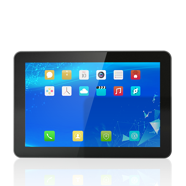 10.1" inch Industrial Display with Capacitive Touch - Mount Type X - Front