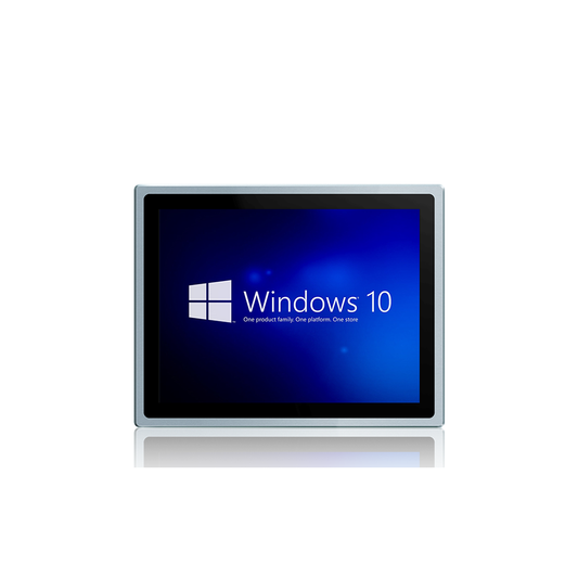 21.5" inch Industrial Flat Panel PC Windows J1900 4GB DDR3 64GB All In One PC with Capacitive Touch – Mount Type Z - Front
