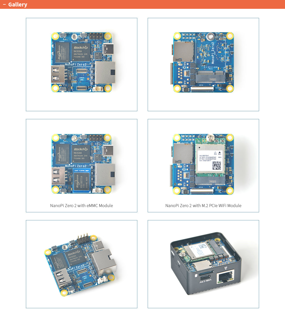 Friendly Elec NanoPi Zero2 Development Board