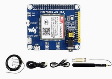 Raspberry Pi 4B/3B+ 4G Communication Expansion Board for Nvidia Jetson Nnao 4G GNSS Module (SIM7600CE)