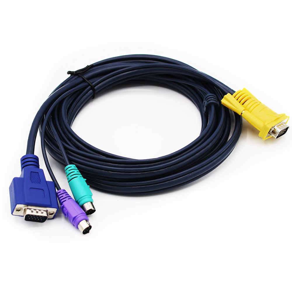 GIC28 KVM Cable HDB 15 Male to HDB 15 Male