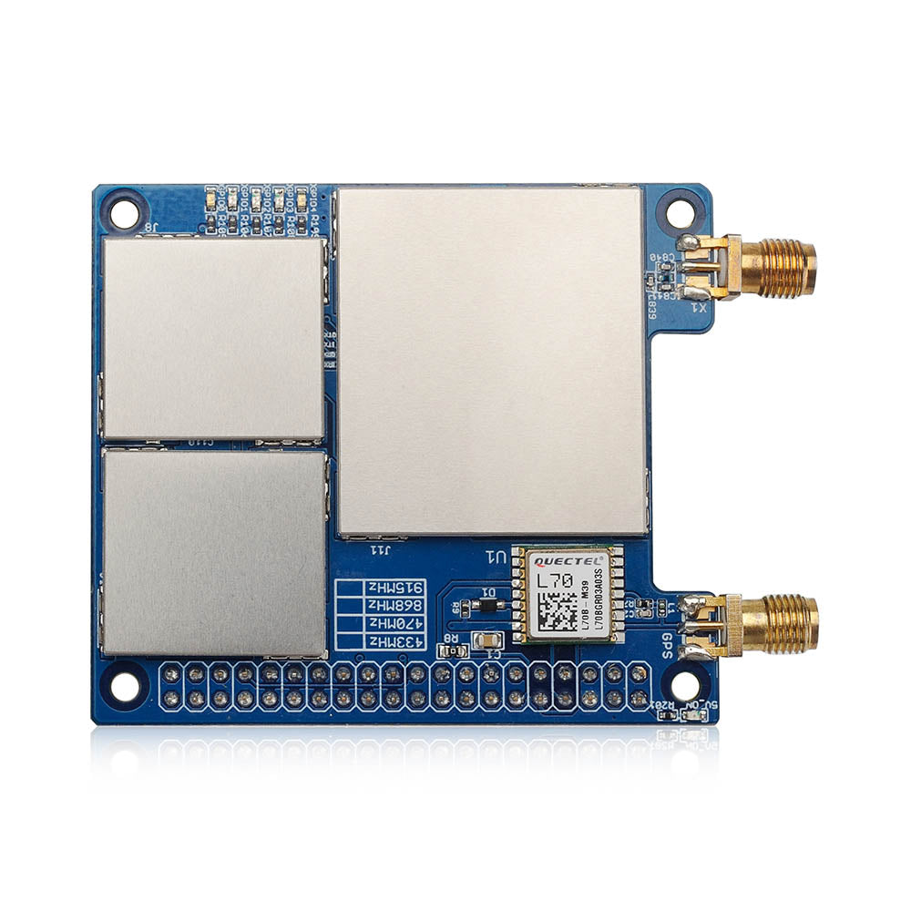 10 channels LoRaWAN GPS Concentrator for Raspberry Pi