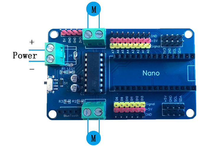 BananaPi BPI-Nano Robot Board