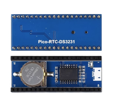 Raspberry Pi Pico RTC Clock Expansion Board DS3231 Clock Timing I2C module