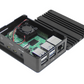 Raspberry Pi 4B Faster Heat Transfer Metal Case With Heat Sink + Fan
