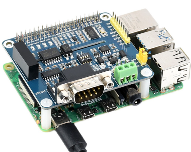 Raspberry Pi 3B/4B Expansion Board With RS232 With Isolation And RS485 Transceiver Communication Module