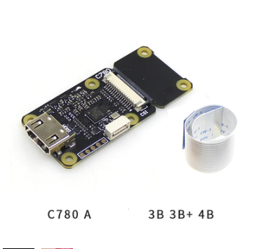 HDMI to CSI2 Adapter Board Camera Expension Board C780 B version (support CM4 / CM3)