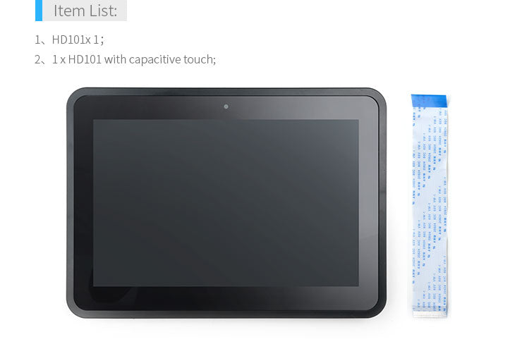 10.1 inch capacitive touch screen LCD 1280x800