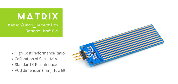 Water/Drop Detection Sensor Module – Antallia