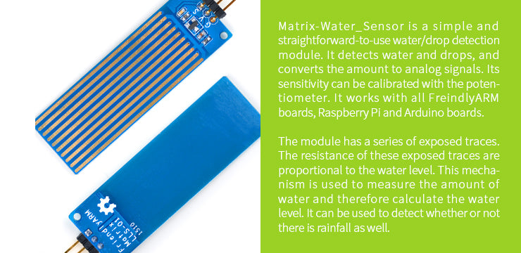 Water/Drop Detection Sensor Module – Antallia