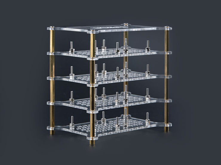 4-layer Dual Stack Acrylic Case for Cluster DIY