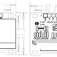 Friendly Elec Oled White Display Module 0.96inch I2C 128x64
