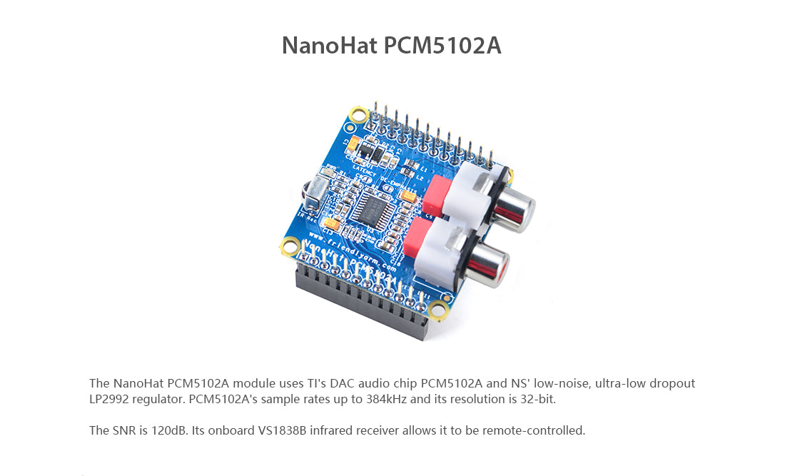 NanoHat PCM5102A