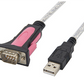 GIC33 USB A Male to DB9 MALE RS232 Cable (DB 9 Female to DB 9 Female)
