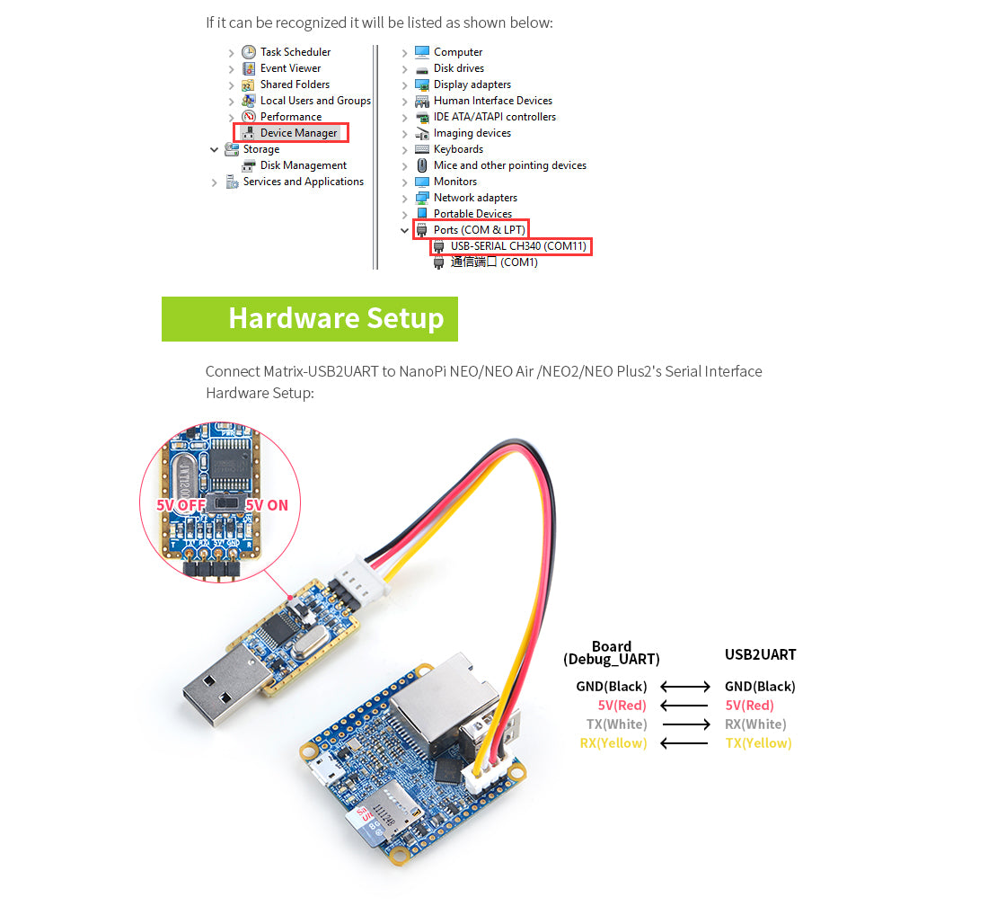 USB to TTL Serial Cable - Debug / Console Cable for Pi - USB to UART