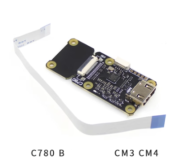 HDMI to CSI2 Adapter Board Camera Expension Board C780 B version (support CM4 / CM3)